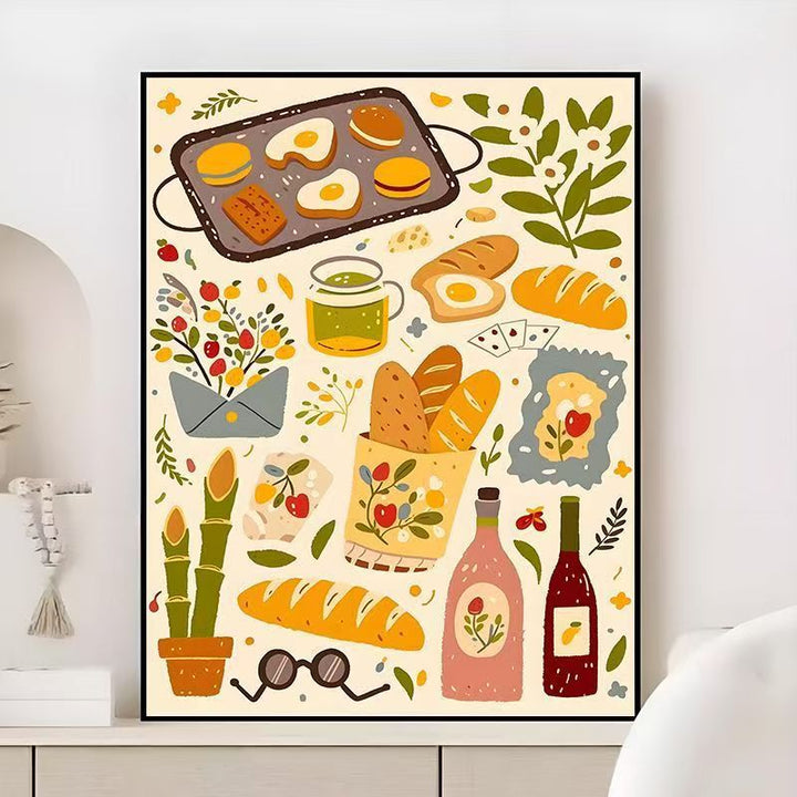 Gourmet Culinary-Themed Wall Art Stornfield