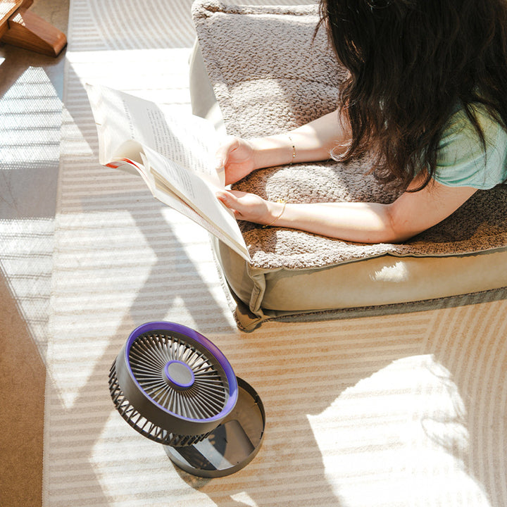Unisex Portable Table Fan with Adjustable Tilt and USB Charging Function Stornfield