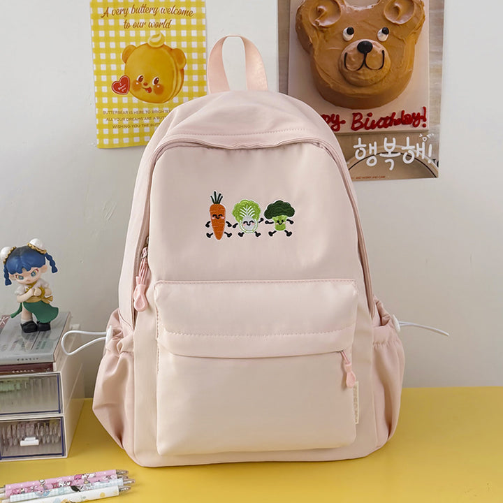 Casual Animated Vegetable-Themed Backpack Stornfield