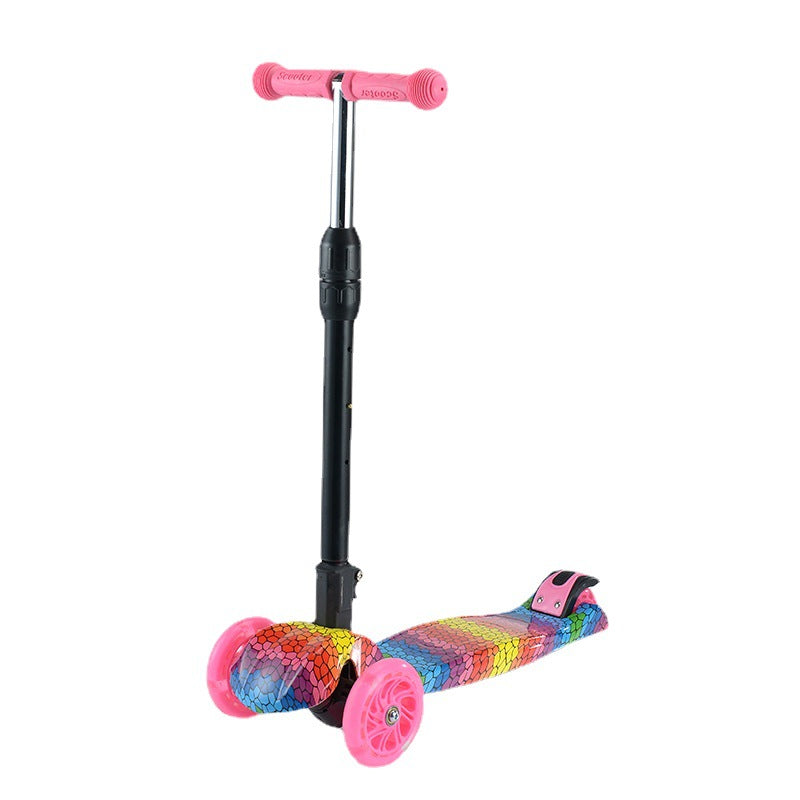 Kid-Friendly Foldable Kick Scooter Stornfield