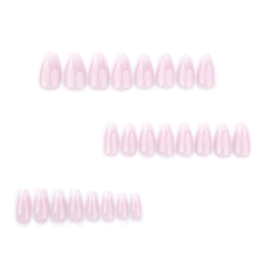 Elegant artificial nails with gentle ombre effect Stornfield