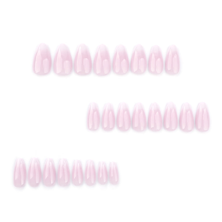 Elegant artificial nails with gentle ombre effect Stornfield