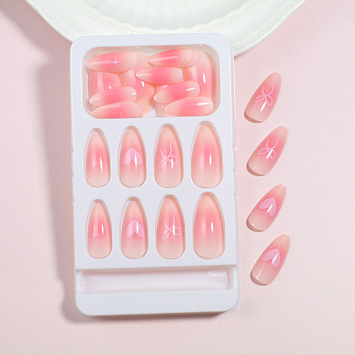 Artistic Ombre Press-On Nails Set Stornfield