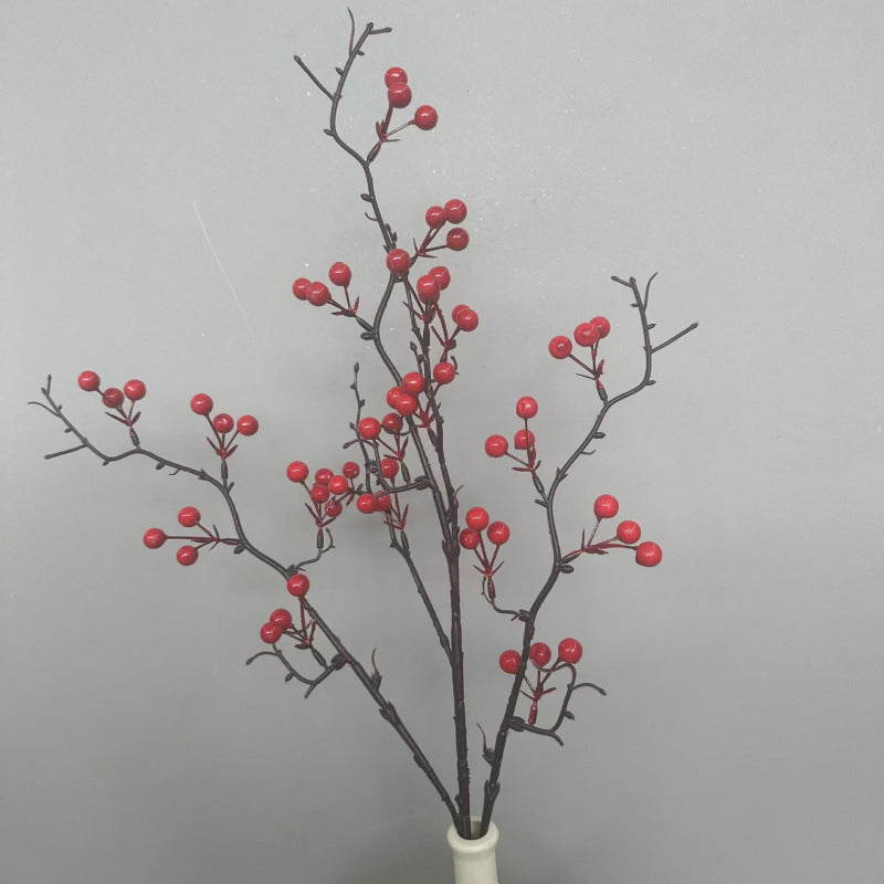 Decorative Berry Branch Arrangement for Home Decor