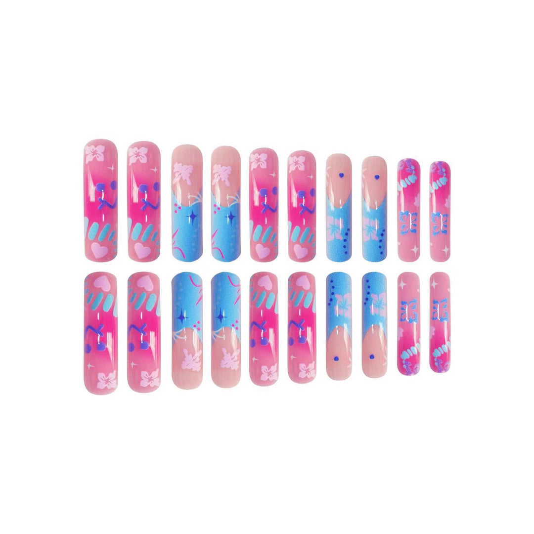 Artistic Long Acrylic Nail Enhancements Stornfield 1787977718