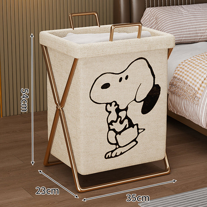Collapsible Linen Laundry Hamper