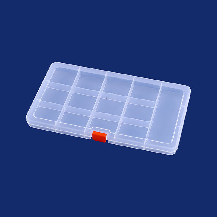 Plastic Multi-Grid Craft Storage Box Stornfield