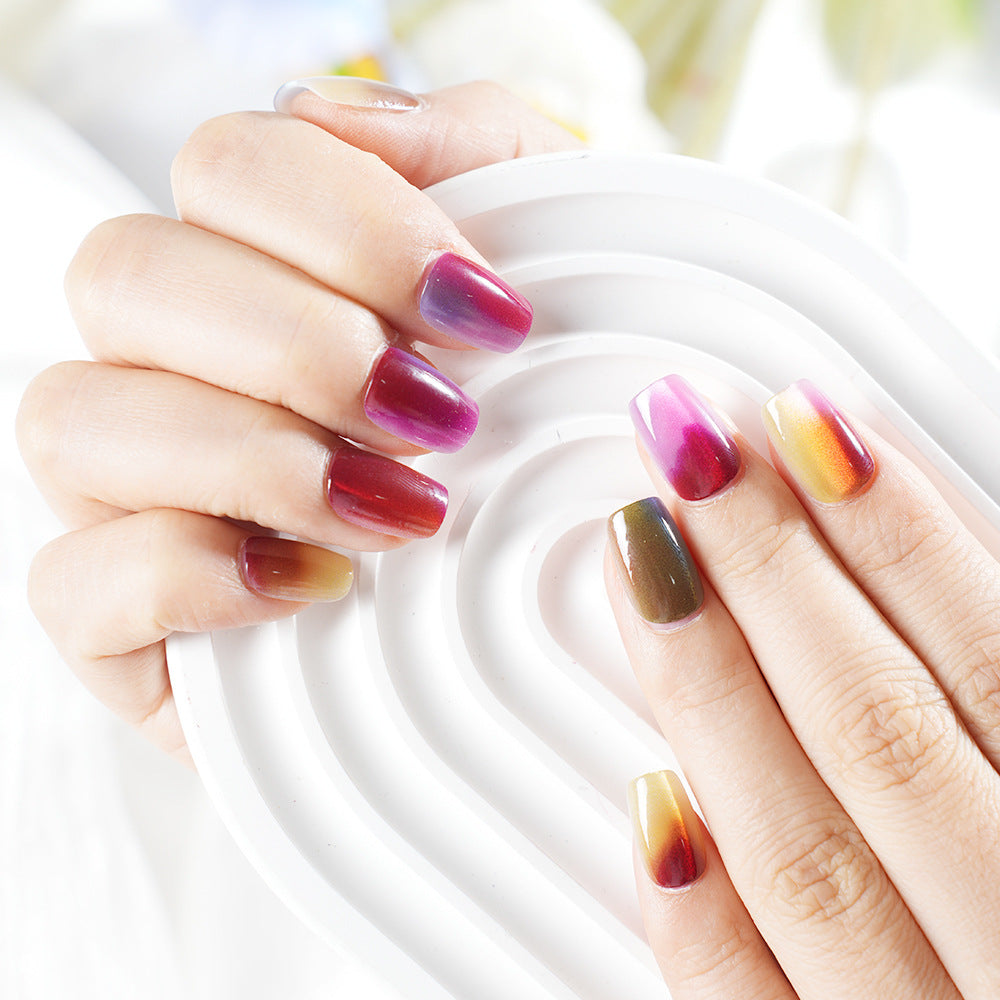 Ombre Gradient Press-On Nail Set Stornfield