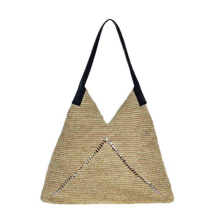 Knitted Shoulder Bag with Elegant Cut Stornfield