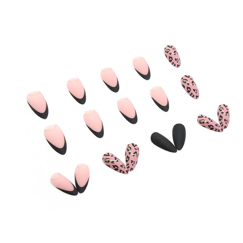Artistic Heart-Accent Press-On Nail Set Stornfield