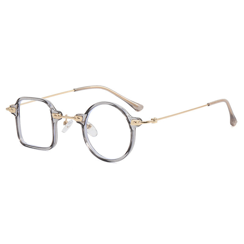 Ladies elegant round hybrid glasses with square design Stornfield