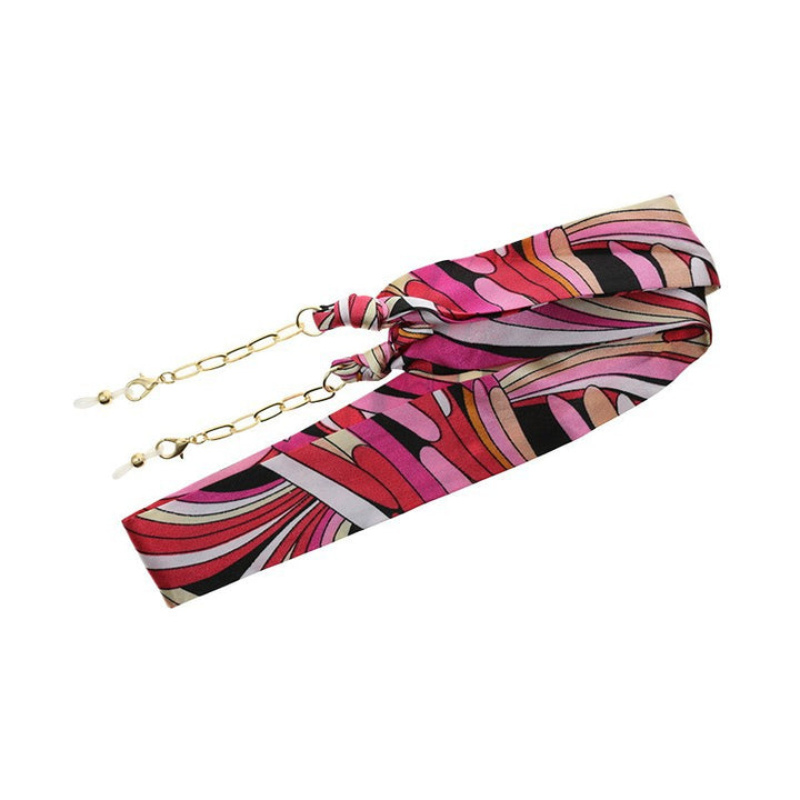 Floral Silk Eyewear Chain Stornfield