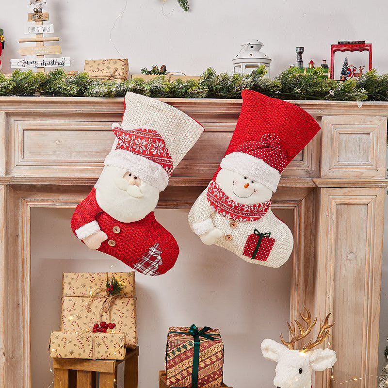 Festive Christmas stocking with nostalgic design Stornfield
