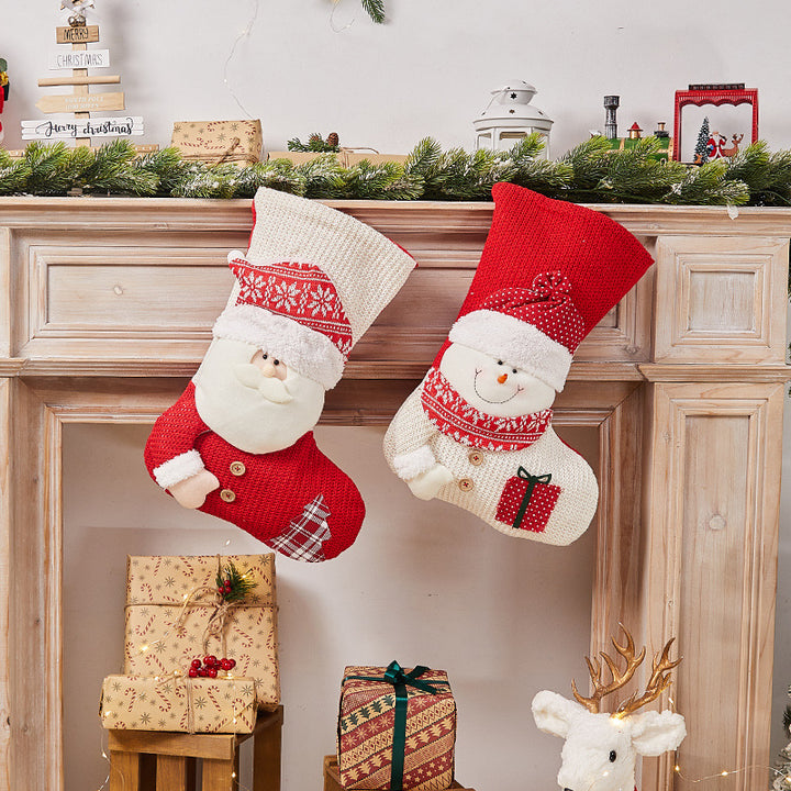 Festive Christmas stocking with nostalgic design Stornfield