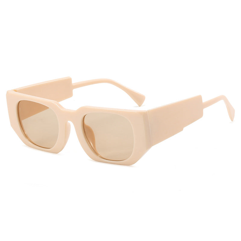 Women geometric oversized sunglasses with wide design Stornfield