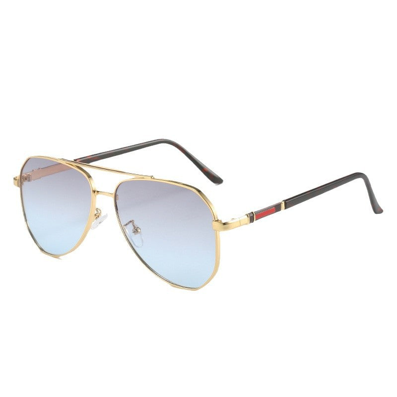 Women's designer sunglasses with oval frame and luxurious accents Stornfield