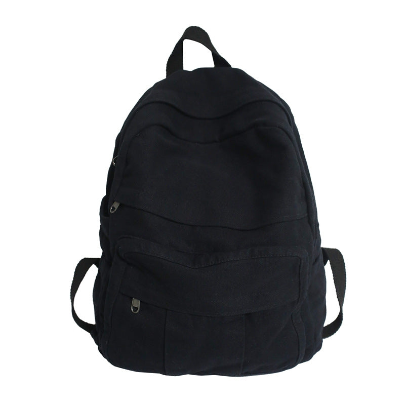 Multi-Functional Canvas School Backpack Stornfield