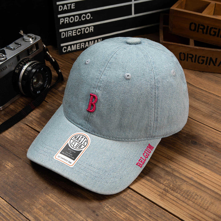 Men's Denim Embroidered Baseball Cap Stornfield
