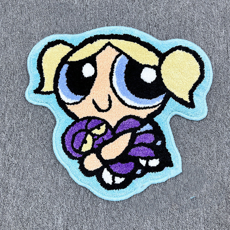 Cute Character-Shaped Floor Rug