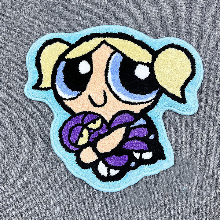 Cute Character-Shaped Floor Rug