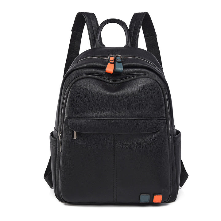 Leather Multi-Compartment Backpack Stornfield
