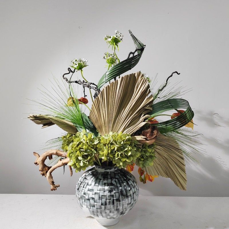 Elaborate Artificial Floral Arrangement