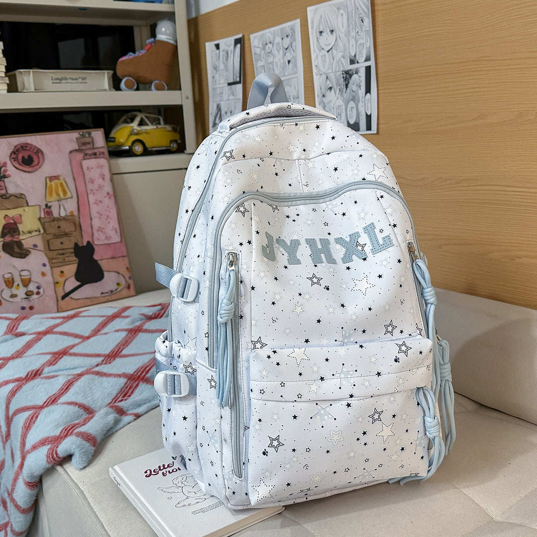 Star-Printed Casual Backpack Stornfield 1791205964