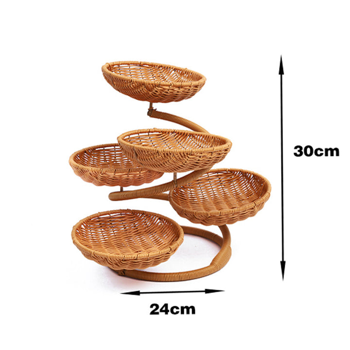 Multi-Tiered Decorative Fruit Display Stornfield