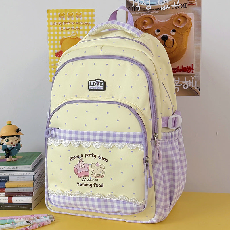 Fun-Themed Multi-Pocket Backpack Stornfield