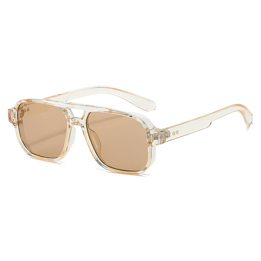 Oversized Geometric Sunglasses with Enhanced UV Protection Stornfield