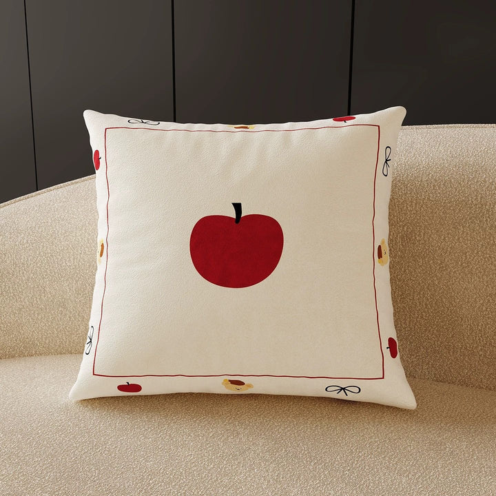 Playful Dog-Themed Decorative Pillow