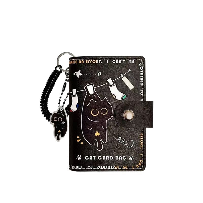 Cute Cat-Themed Cardholder
