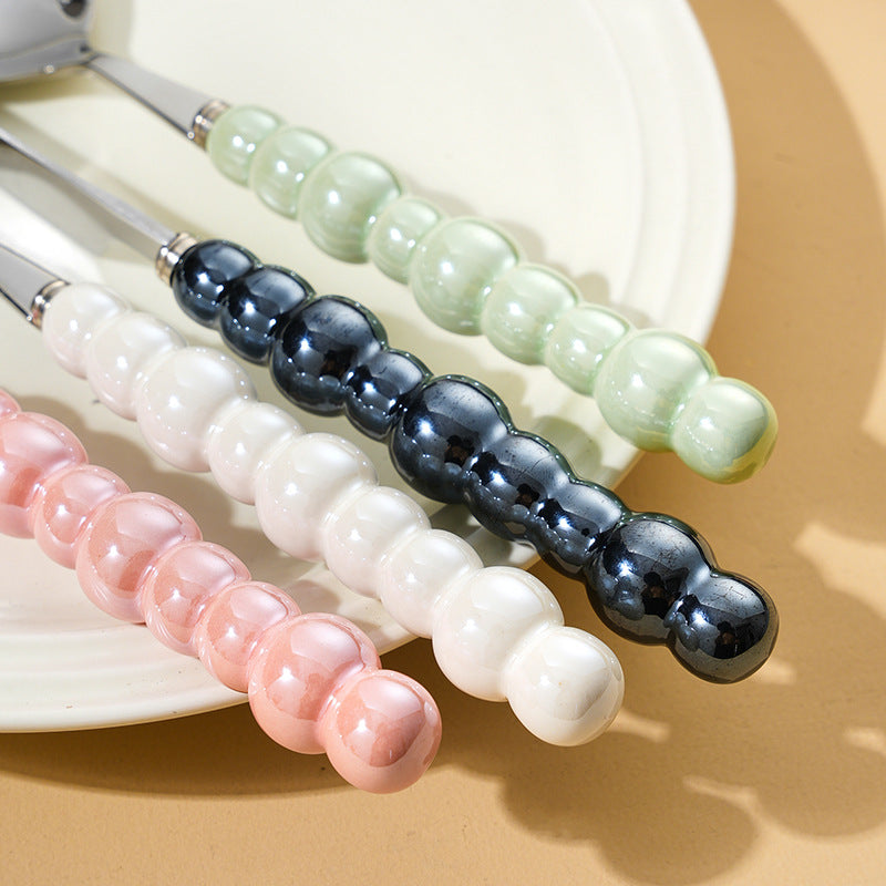 Elegant finger food fork with non-slip handle Stornfield