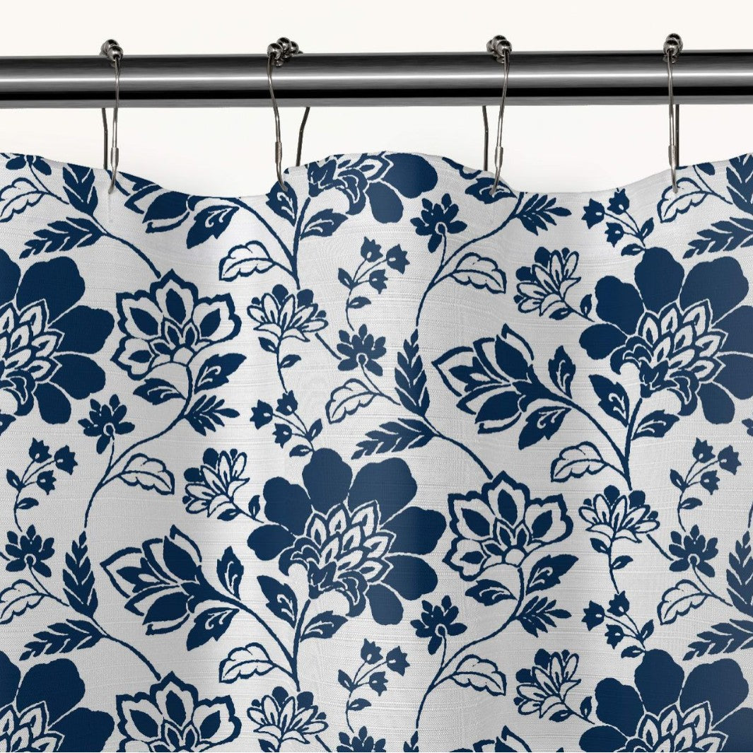 Floral Patterned Shower Curtain Stornfield