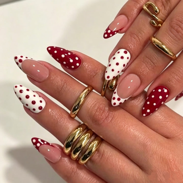 Classic Square-Shaped Press-On Nails