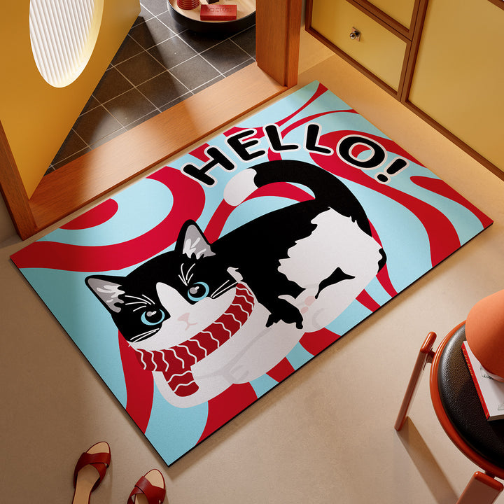 Artistic Patterned Entrance Mat