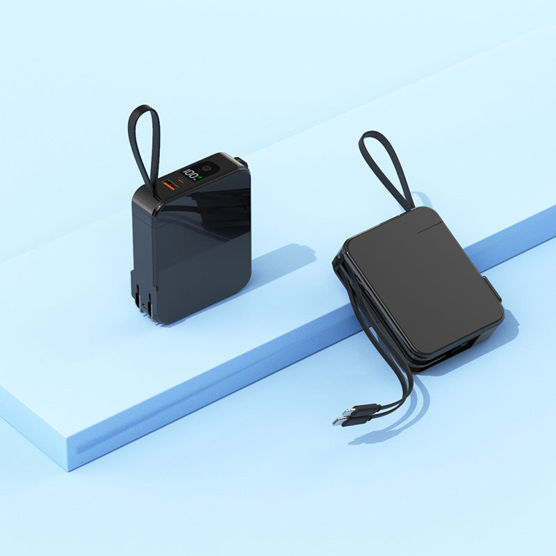Compact charger with integrated LED display Stornfield
