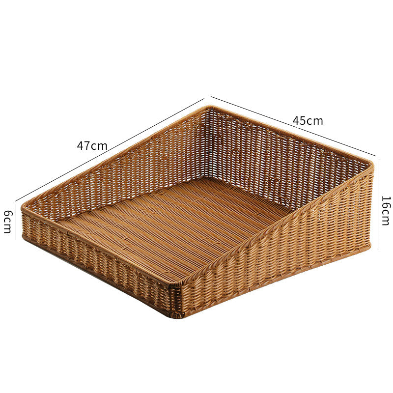 Elegant Woven Storage Tray Stornfield