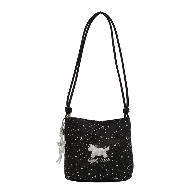 WoCasual Star-Print Crossbody Bag Stornfield