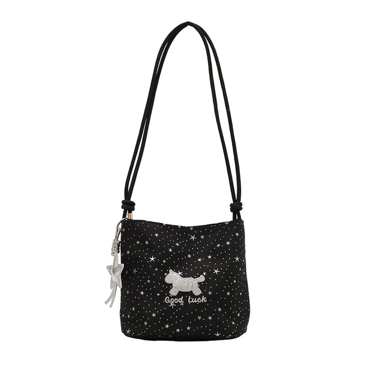 WoCasual Star-Print Crossbody Bag Stornfield