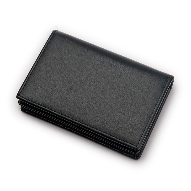 Elegant Leather Card Case Stornfield