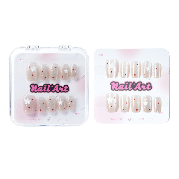Floral Design Press-On Nail Art Stornfield