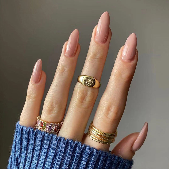 Elegant Acrylic Nails with High Gloss Finish Stornfield