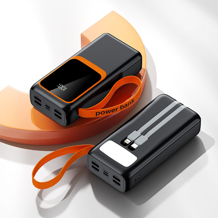 Portable power bank with digital display and multifunctional connections Stornfield