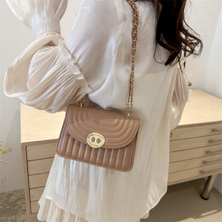 Quilted Chain Link Crossbody Handbag Stornfield