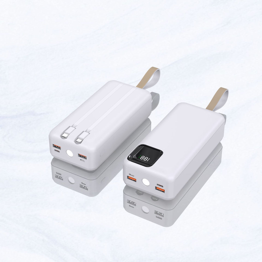 Portable power bank with digital charging display and innovative design Stornfield