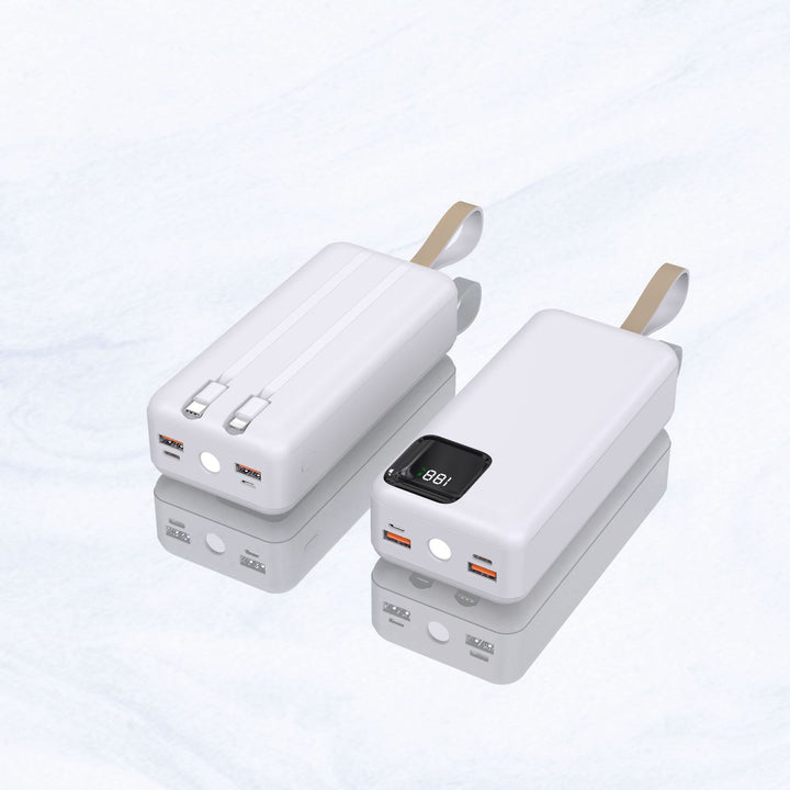 Portable power bank with digital charging display and innovative design Stornfield