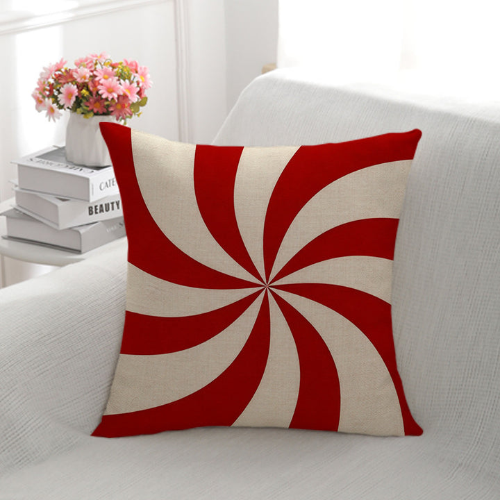 Festive Snowman-Themed Decorative Throw Pillow
