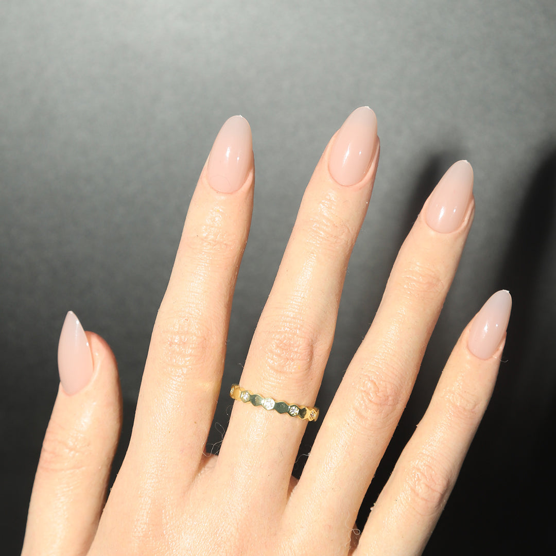 Elegant Long Press-On Nail Extensions Stornfield