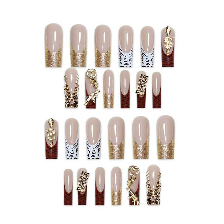 Luxury 3D Art Nail Extensions Stornfield